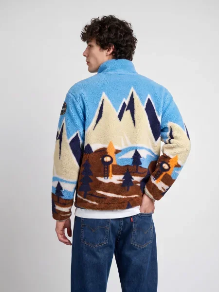 Hanorac din fleece Napapijri din fleece