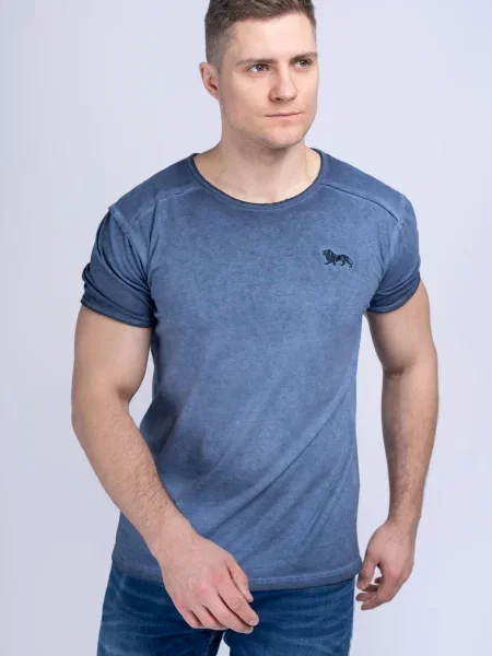 LONSDALE Tricou Portskerra' albastru