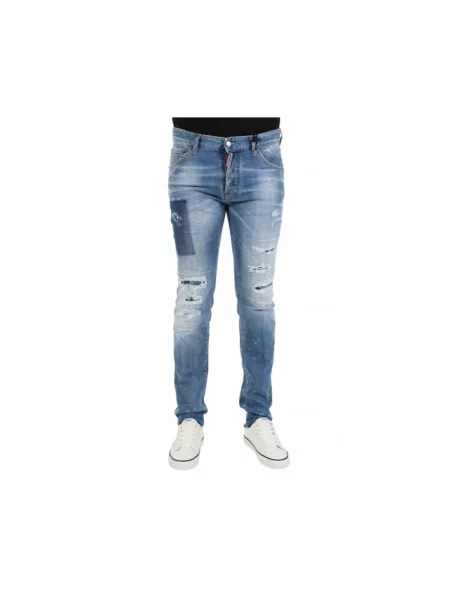 Jeansy Dsquared2 niebieskie