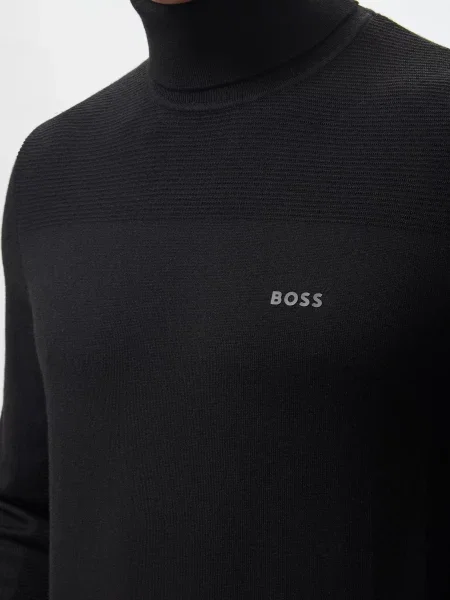 Водолазка Boss для гольфа черная