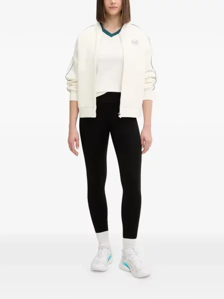 Tricou Ea7 Emporio Armani cu imagine alb