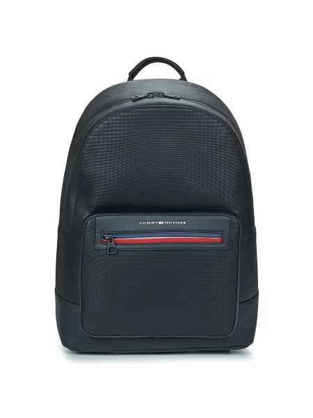 Tommy Hilfiger Nahrbtnik Th Foundation Backpack črna