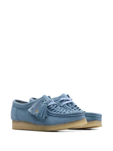 Pantofi Clarks Originals albastru