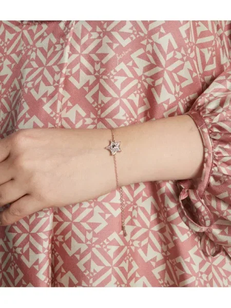 Brăţară Swarovski roz