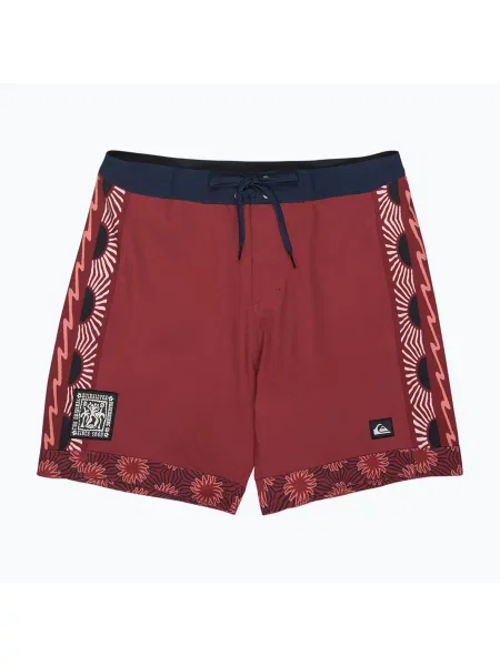 Pantaloni scurți de baie pentru bărbați Quiksilver Surfsilk Nomad burnt russet