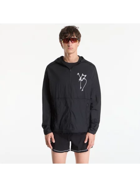 Jachetă Graphic Running Jacket Black L negru
