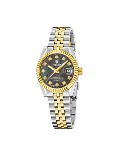 FESTINA Analogové hodinky Date watch Classics Swiss Made' černá