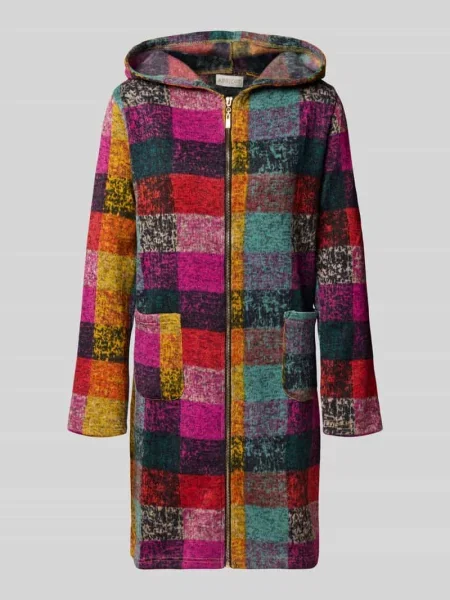 Płaszcz z kapturem Apricot żółty