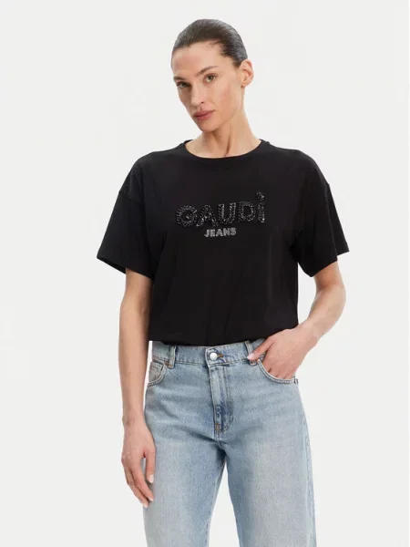 Gaudi t-shirt czarny