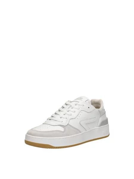 Sneakersy Hub skórzane białe