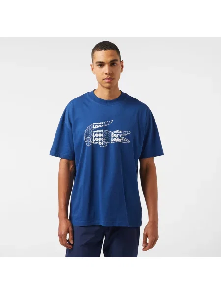 Футболка Lacoste синяя