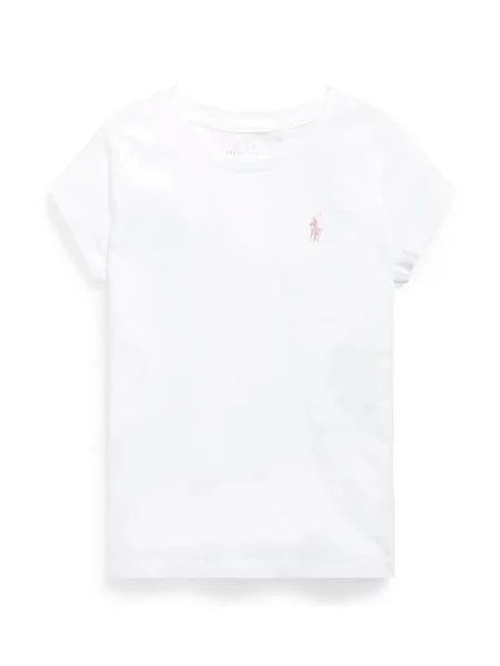 Pletena majica Polo Ralph Lauren bijela
