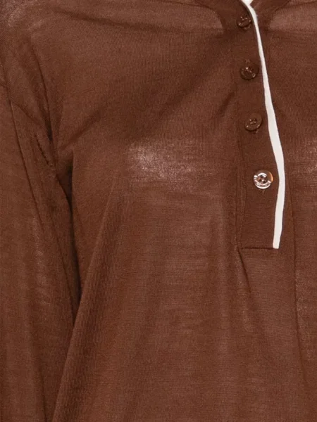 Lung top Semicouture maro