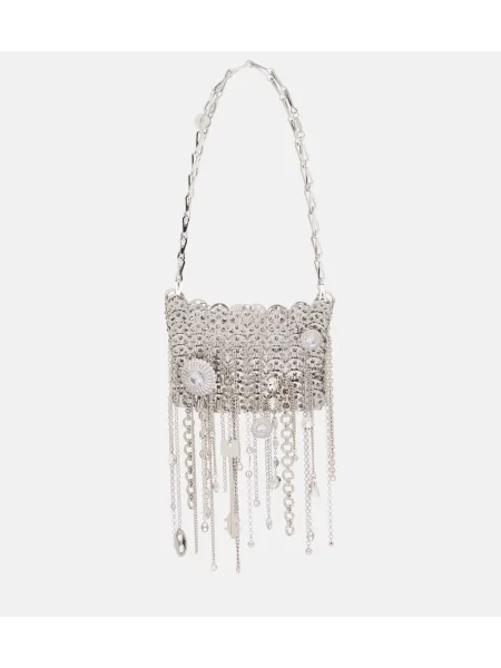 Geantă Rabanne argintiu