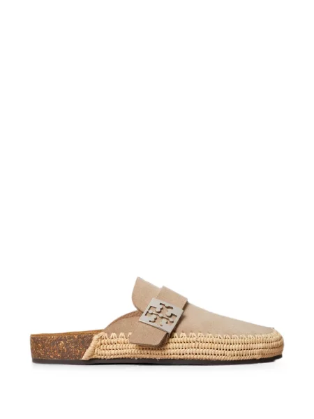 Papuci tip mules Tory Burch fără toc cu autograf
