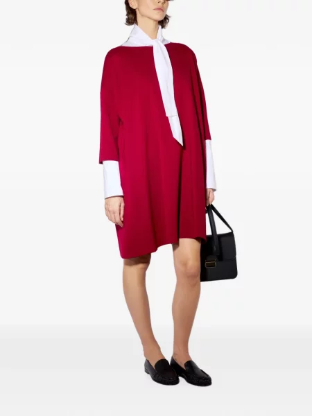 Gulerat rochie mini Liviana Conti roșu