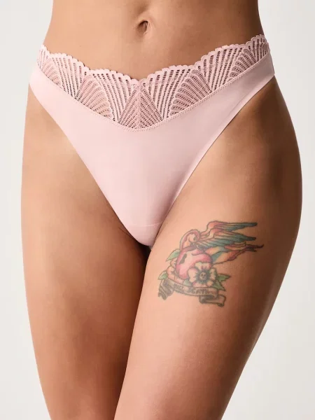 Calvin Klein Underwear tangá dámske ružová