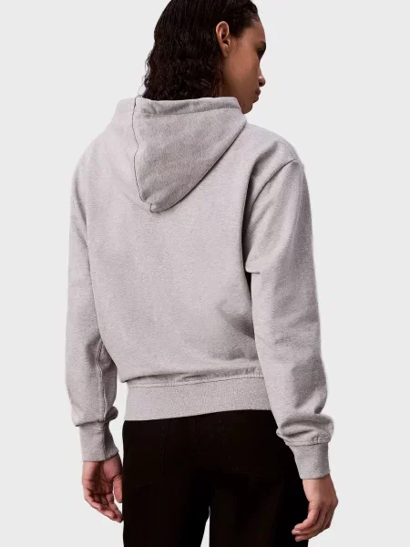 Махровая толстовка Calvin Klein Jeans серая