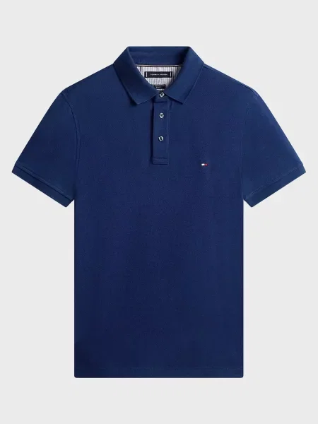 Поло Tommy Hilfiger синее