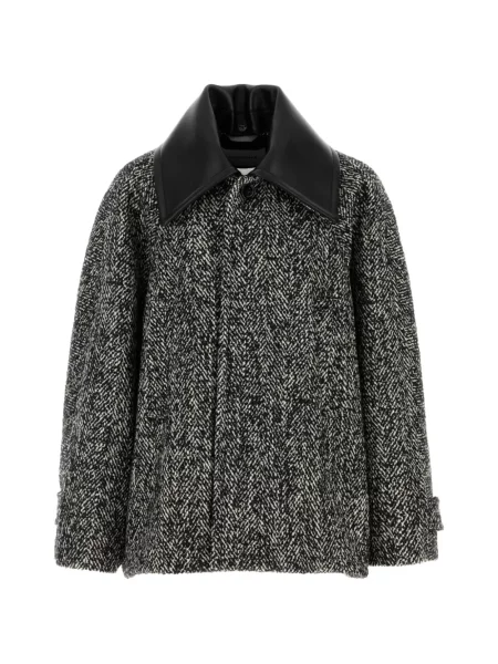 Krótki płaszcz Balenciaga biały