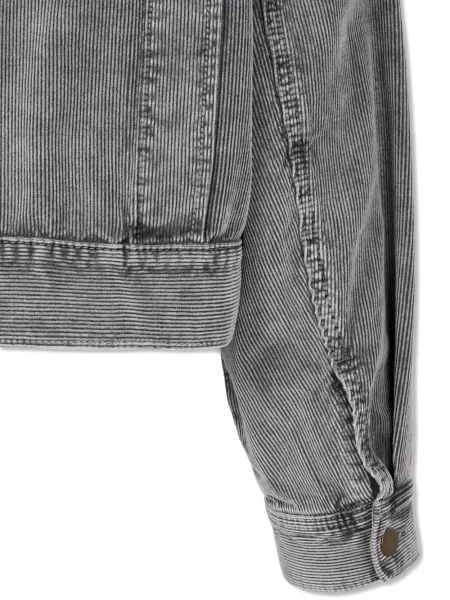 Geacă de blugi Studio Tomboy de catifea cord gri