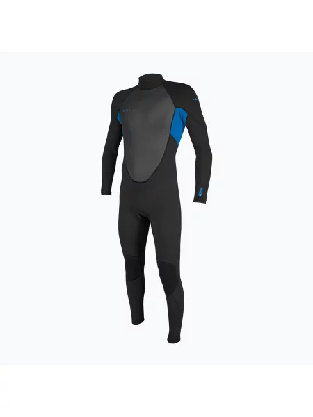 Детски неопренов костюм за плуване O'Neill Youth Back Zip Full black/ocean черно