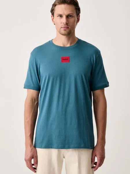 HUGO Tricou albastru
