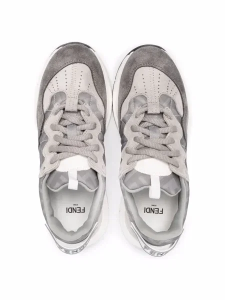 Sneakersy dziecięce Fendi szare