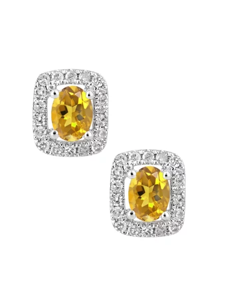 DIAMANT LETERNEL Cercei argintiu