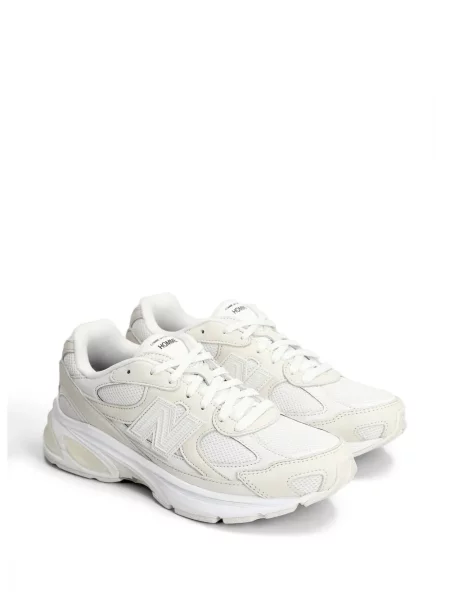 Sneakerși New Balance cu șireturi din dantelă gri