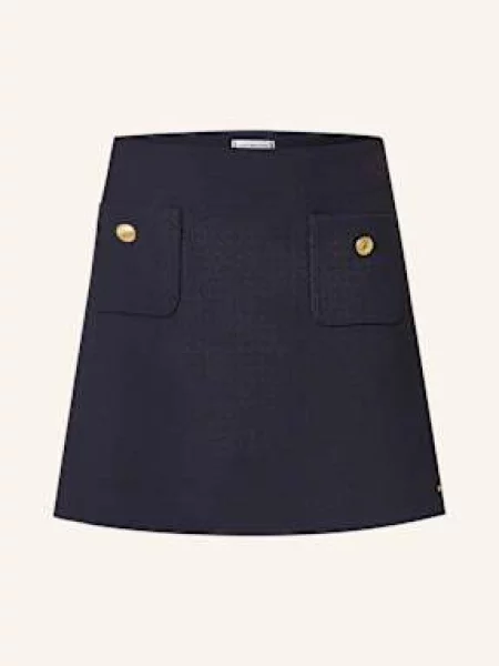 Tommy Hilfiger Sukně Punto Short tmavě modrá