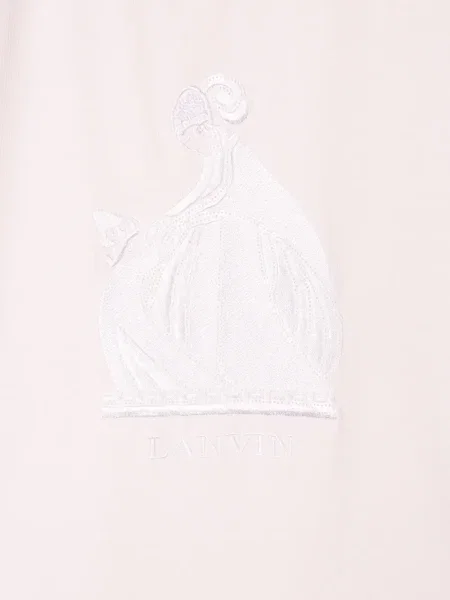 Koszulka dziecięca Lanvin Enfant różowa