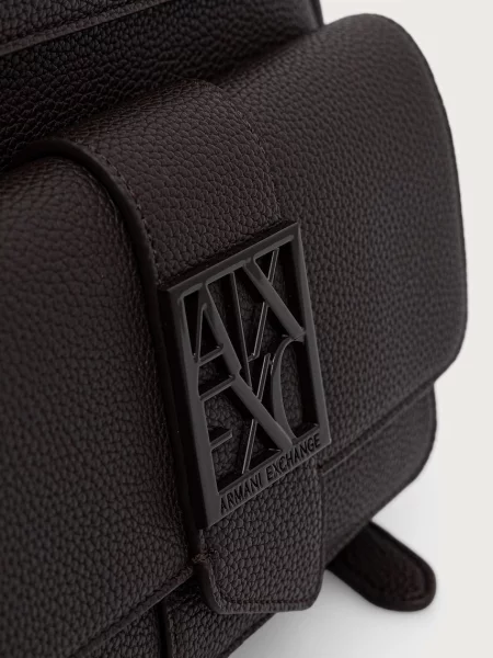 Кожаный рюкзак Armani Exchange