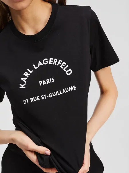 Tričko Karl Lagerfeld černá
