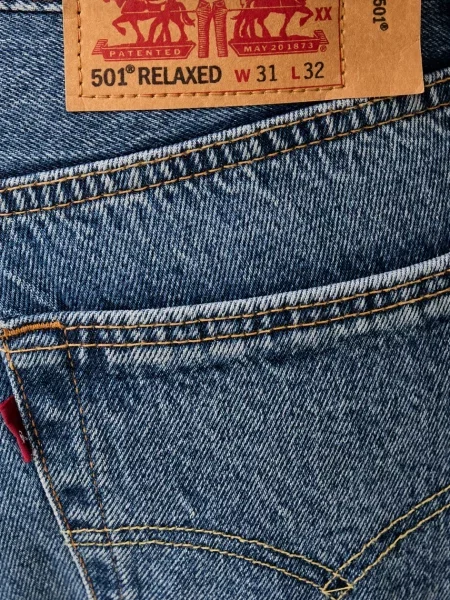 Levi's дънки relaxed fit мъжки RELAXED синьо