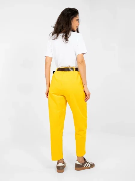 Pantaloni Italy Moda alb