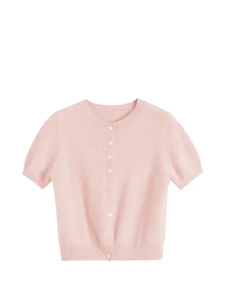Cardigan Chinti & Parker scurt roz