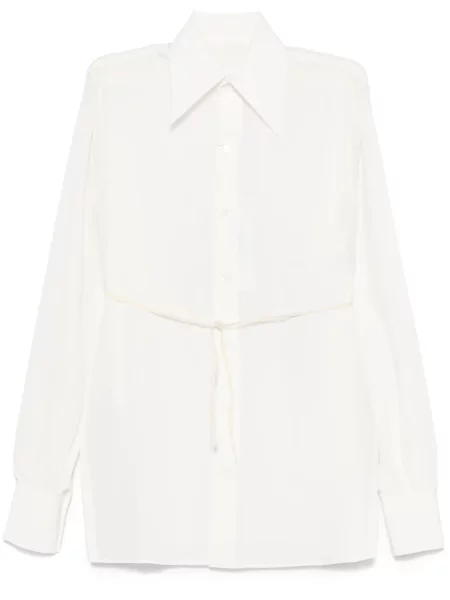 Cămașă Mm6 Maison Margiela de mătase