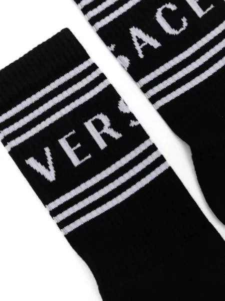 Șosete Versace din jacard negru