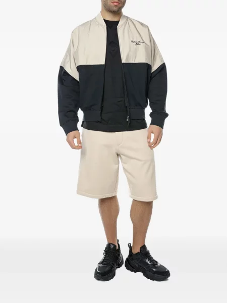 Geacă bomber Emporio Armani albastru