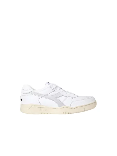Sneakersy Diadora skórzane białe