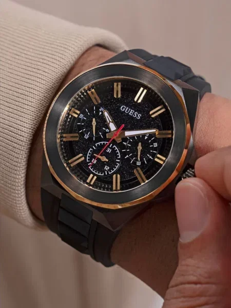 Ceas Guess cu autograf negru
