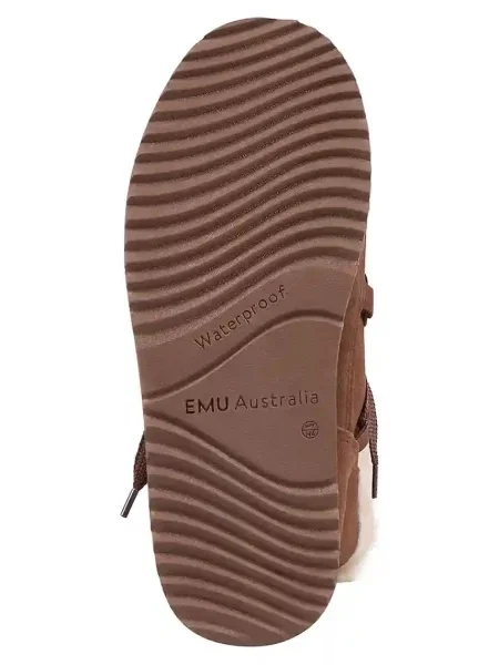 Замшевые сапоги Emu Australia коричневые
