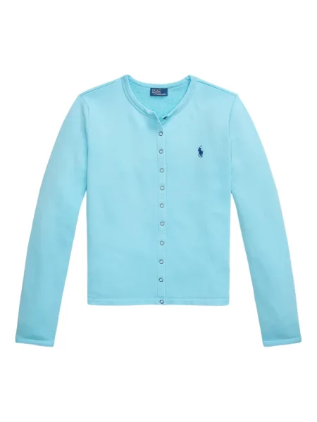 Дълго риза Polo Ralph Lauren кепър на райета оранжево