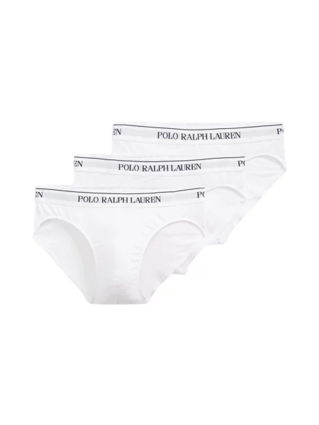 Obcisłe bokserki w zestawie 3 szt. Polo Ralph Lauren białe