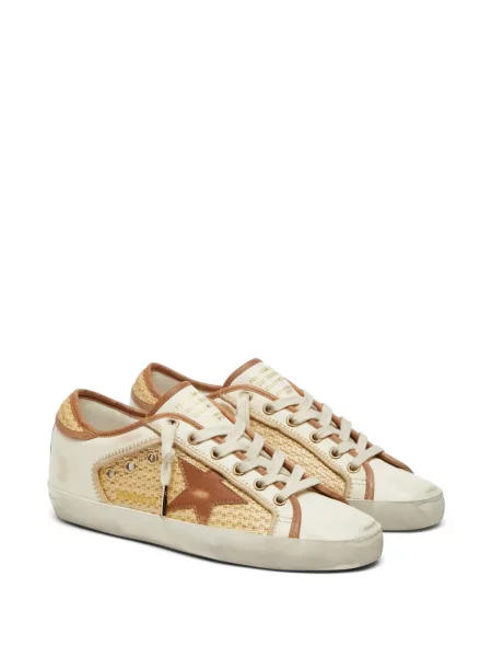 Sneakerși Golden Goose din piele alb