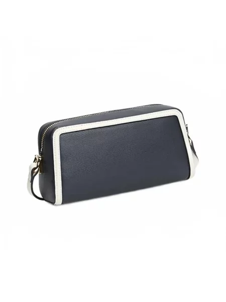 Torebka crossbody Tommy Hilfiger skórzana niebieska