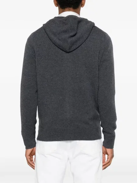 Cardigan Mc2 Saint Barth cu glugă gri