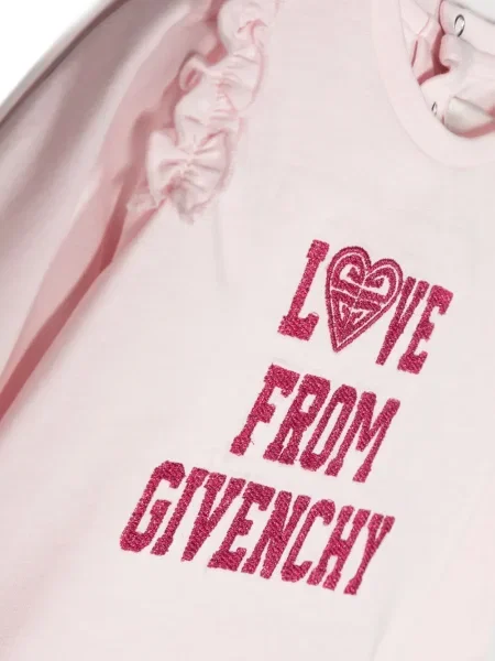 Dětské tričko Givenchy růžové
