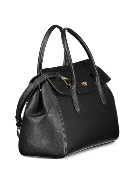 Shopper táska Twinset autogrammal fekete